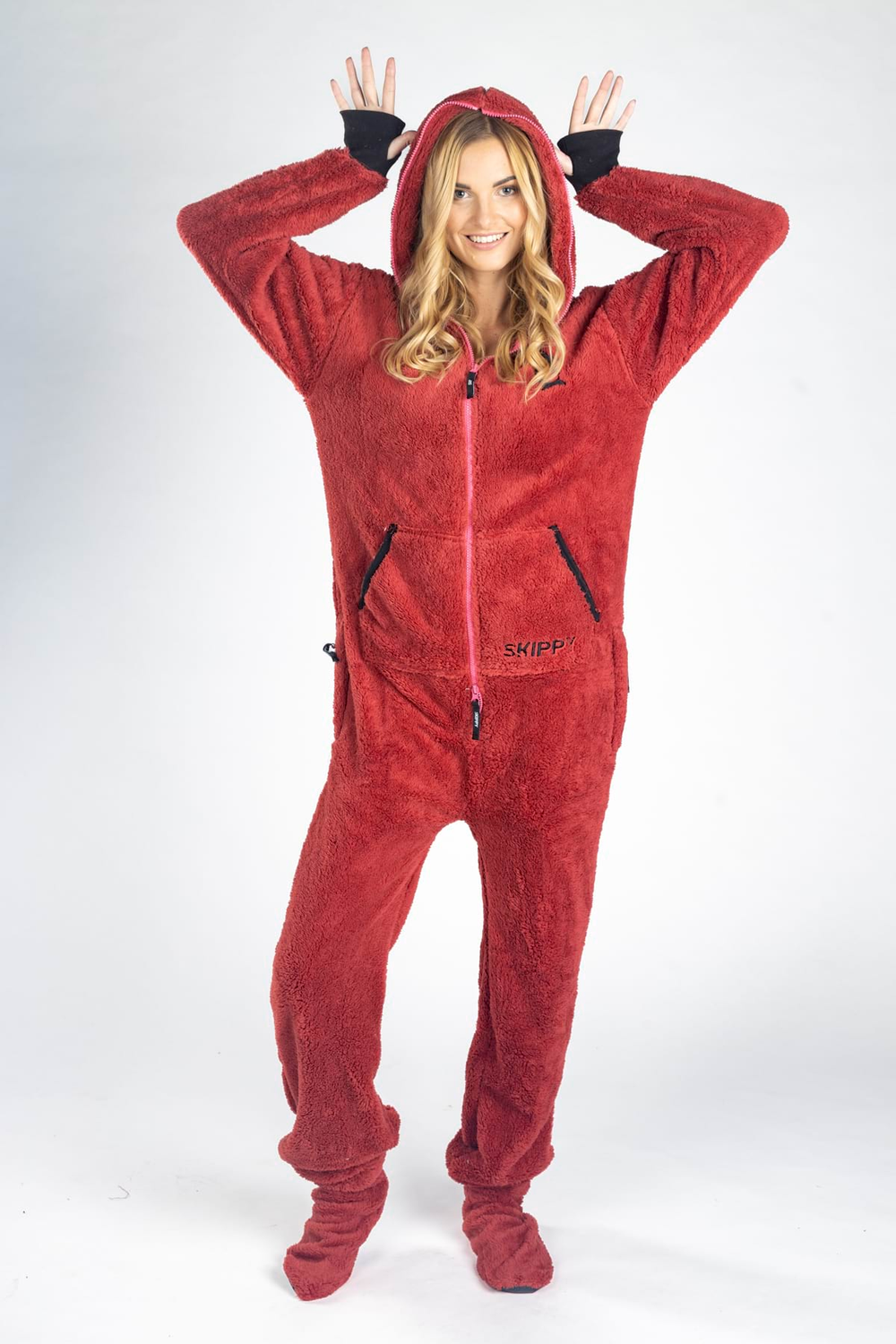 Onesie Teddy – rot