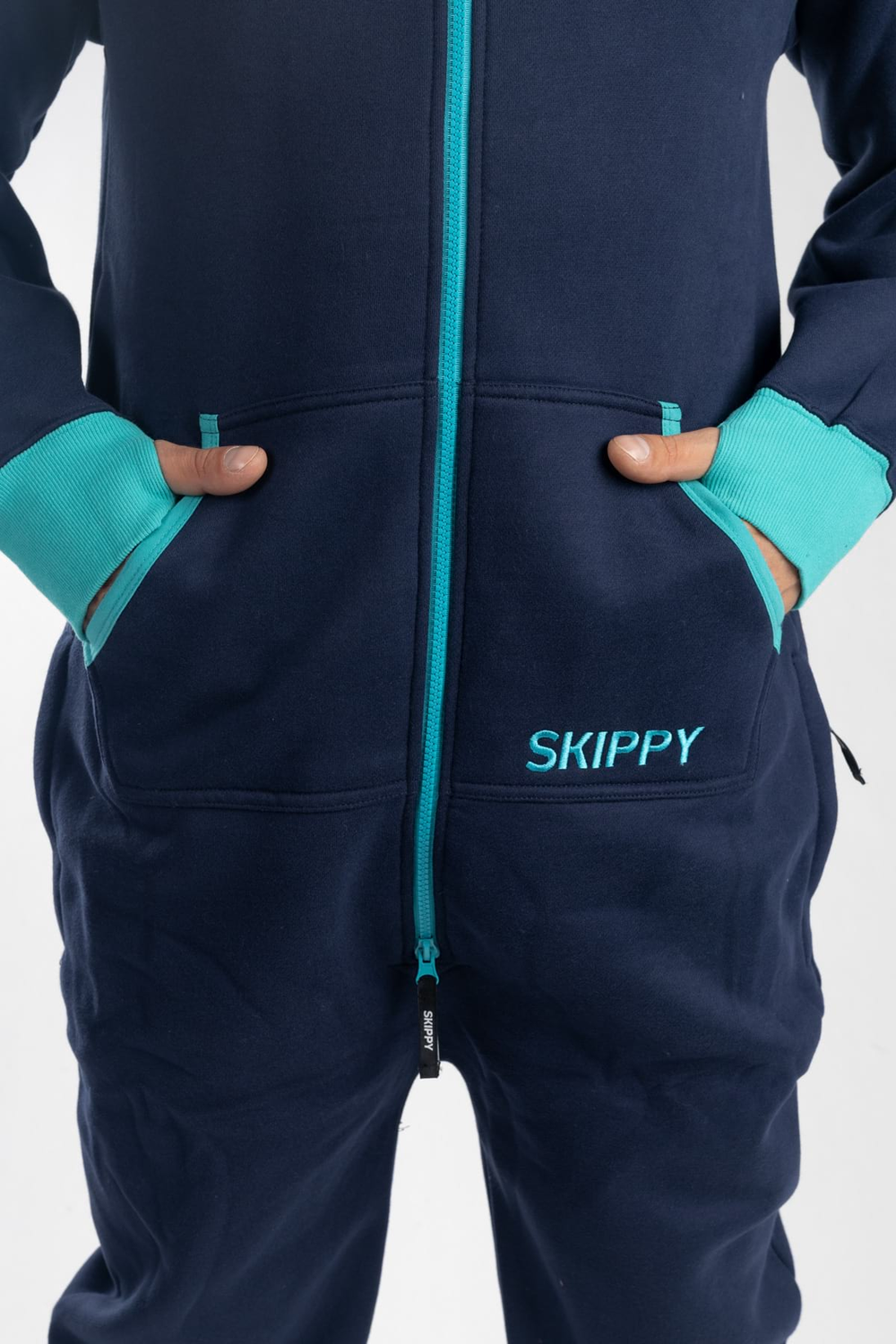 Onesie – navy mint