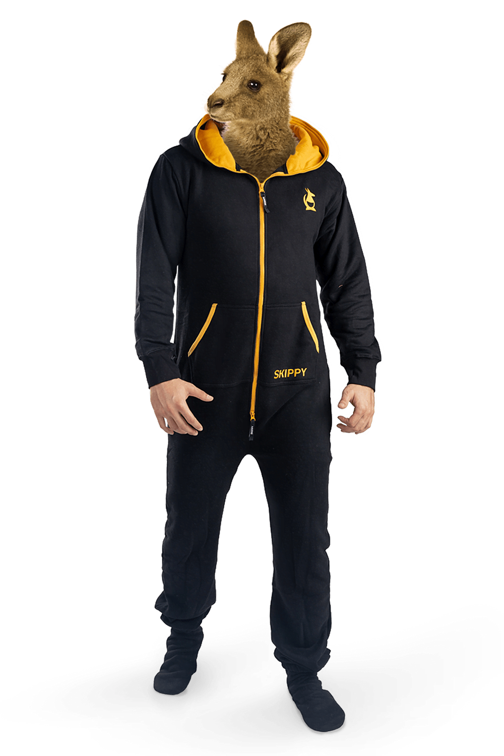 Onesie – schwarz golden