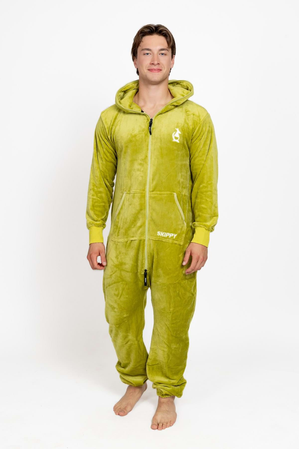 Onesie Velour – Wasabi