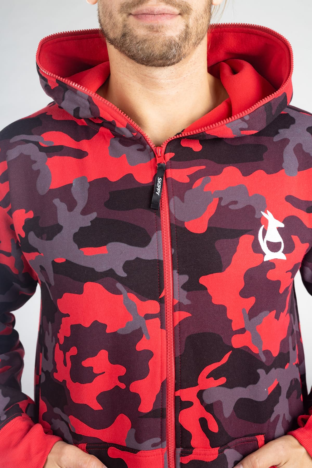 Onesie – Camo rot