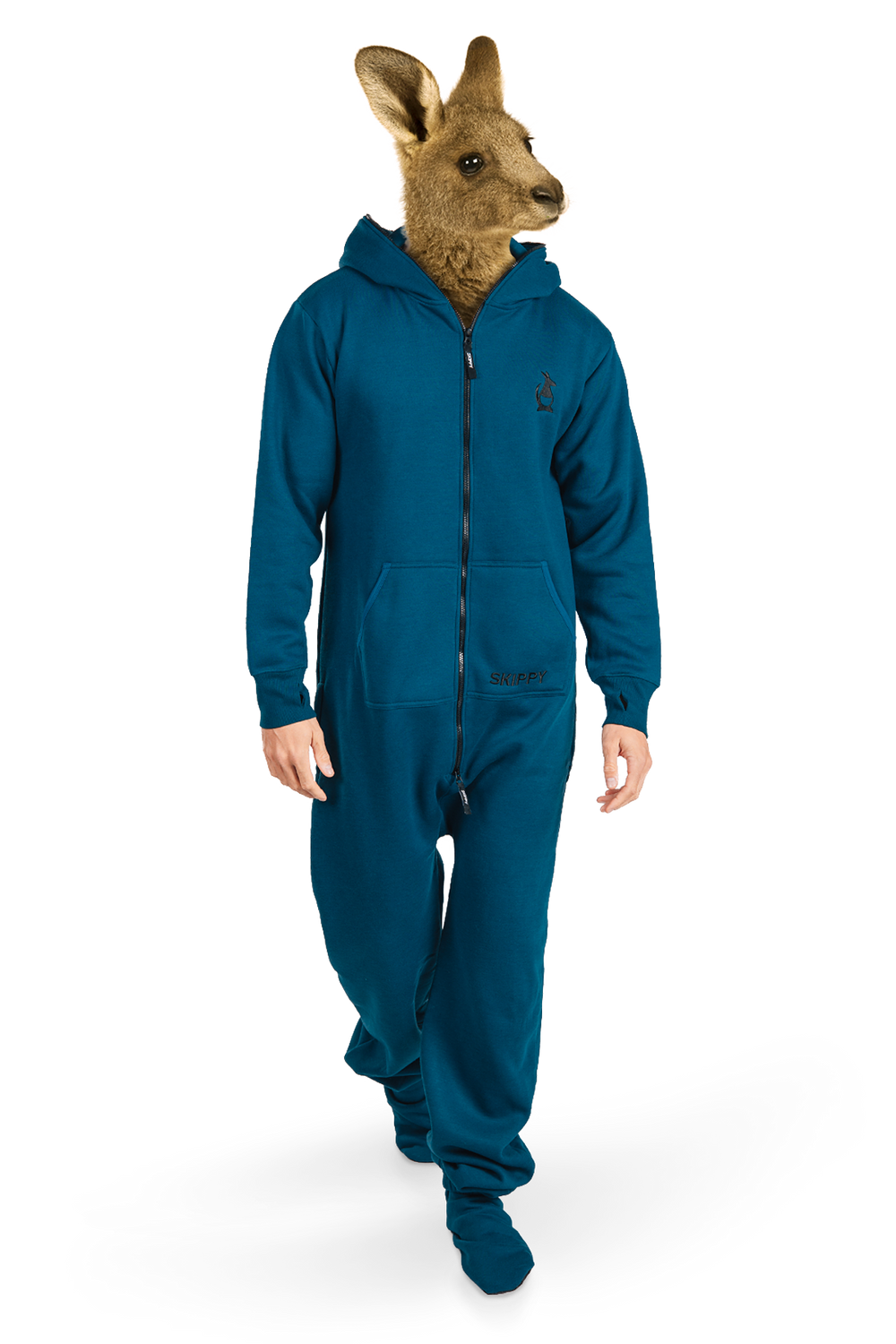 Onesie – dunkelpetrol
