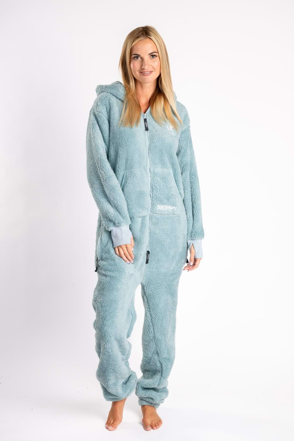 Onesie Teddy – dusty mint