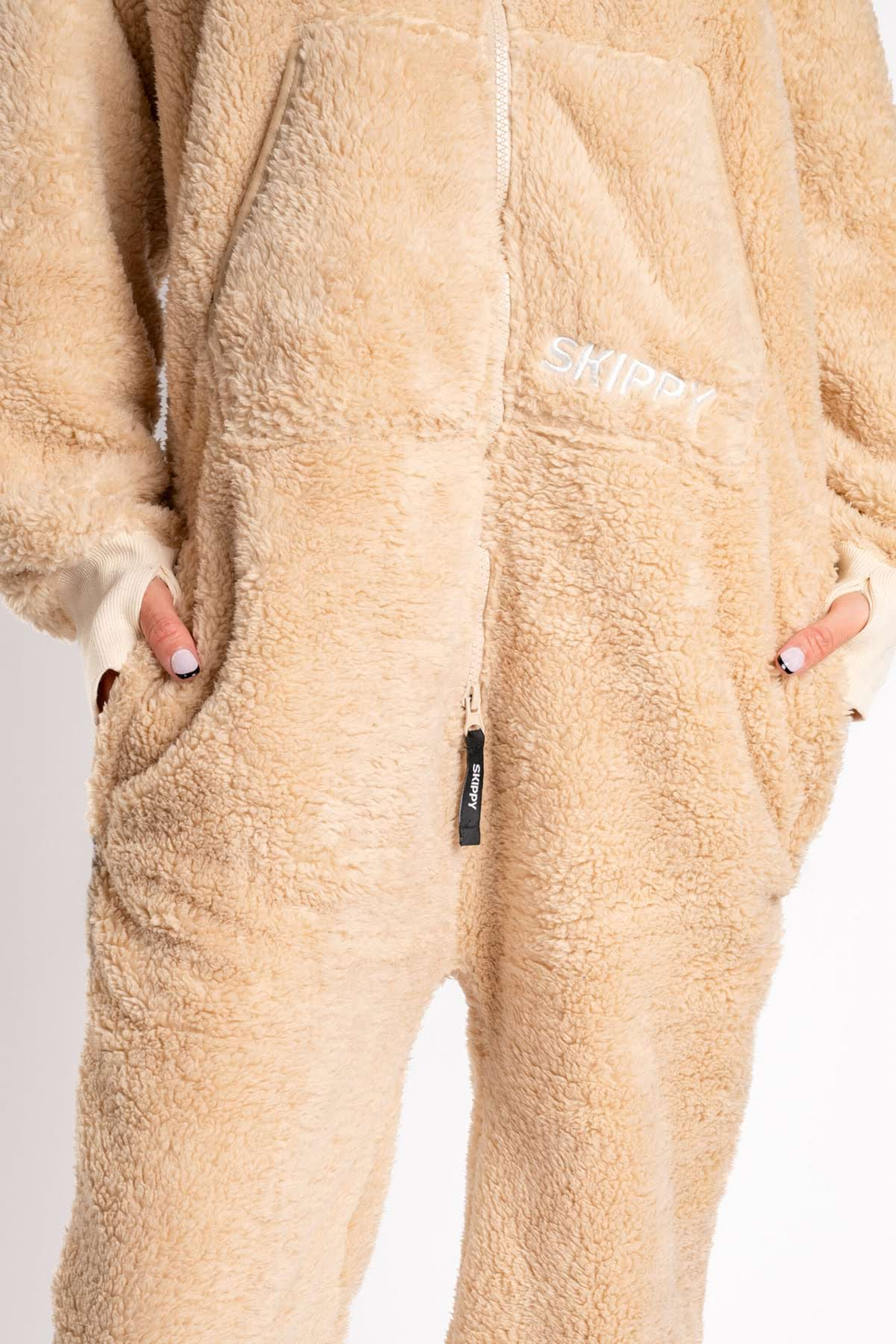 Onesie Teddy – dusty beige