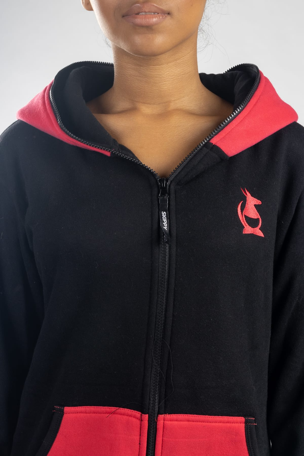 Onesie – schwarz pink