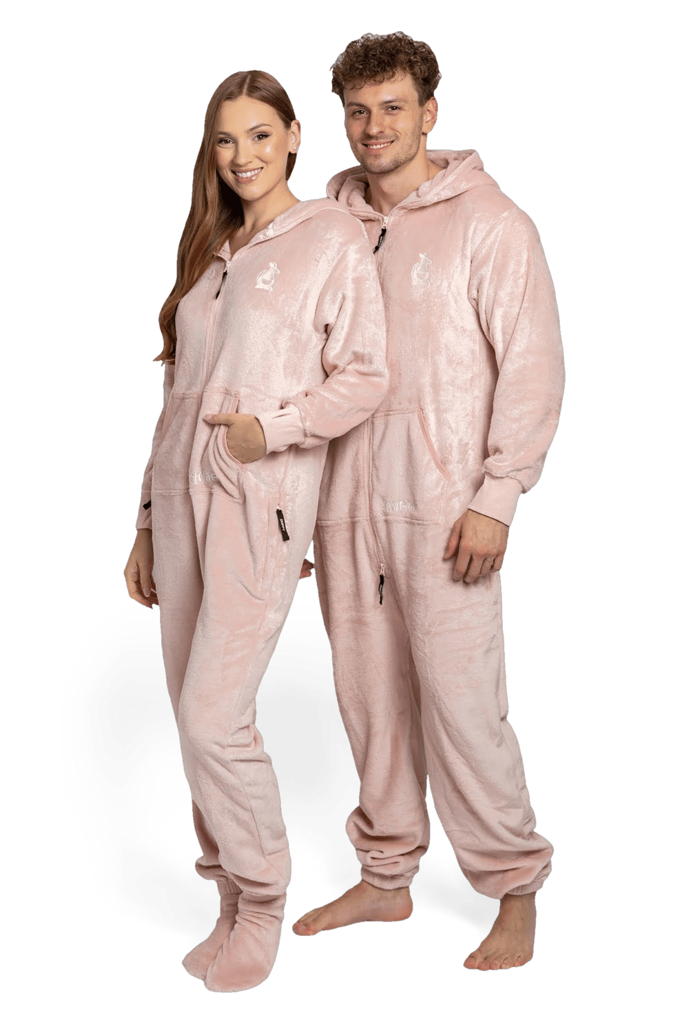 Onesie Velour – Rose Gold