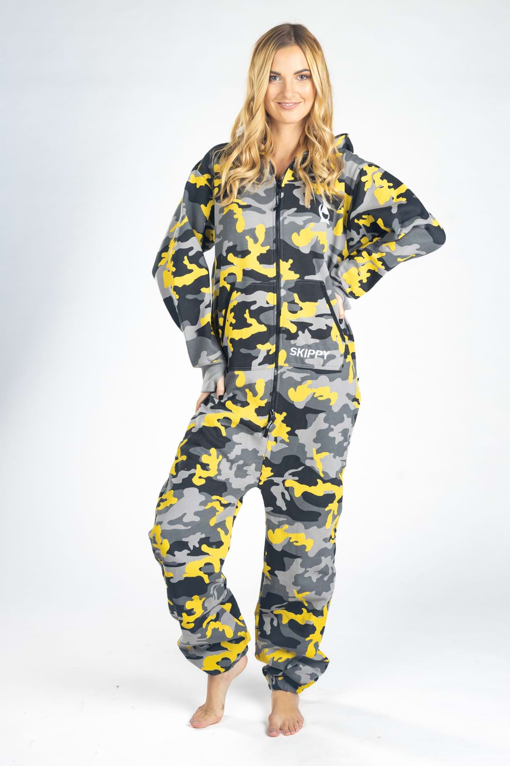 Onesie – Camo gelb