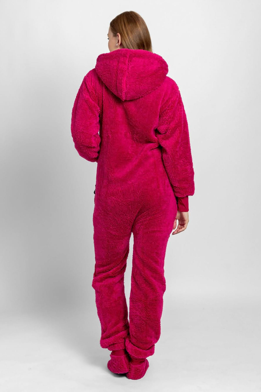 Onesie Teddy – Himbeerrosa