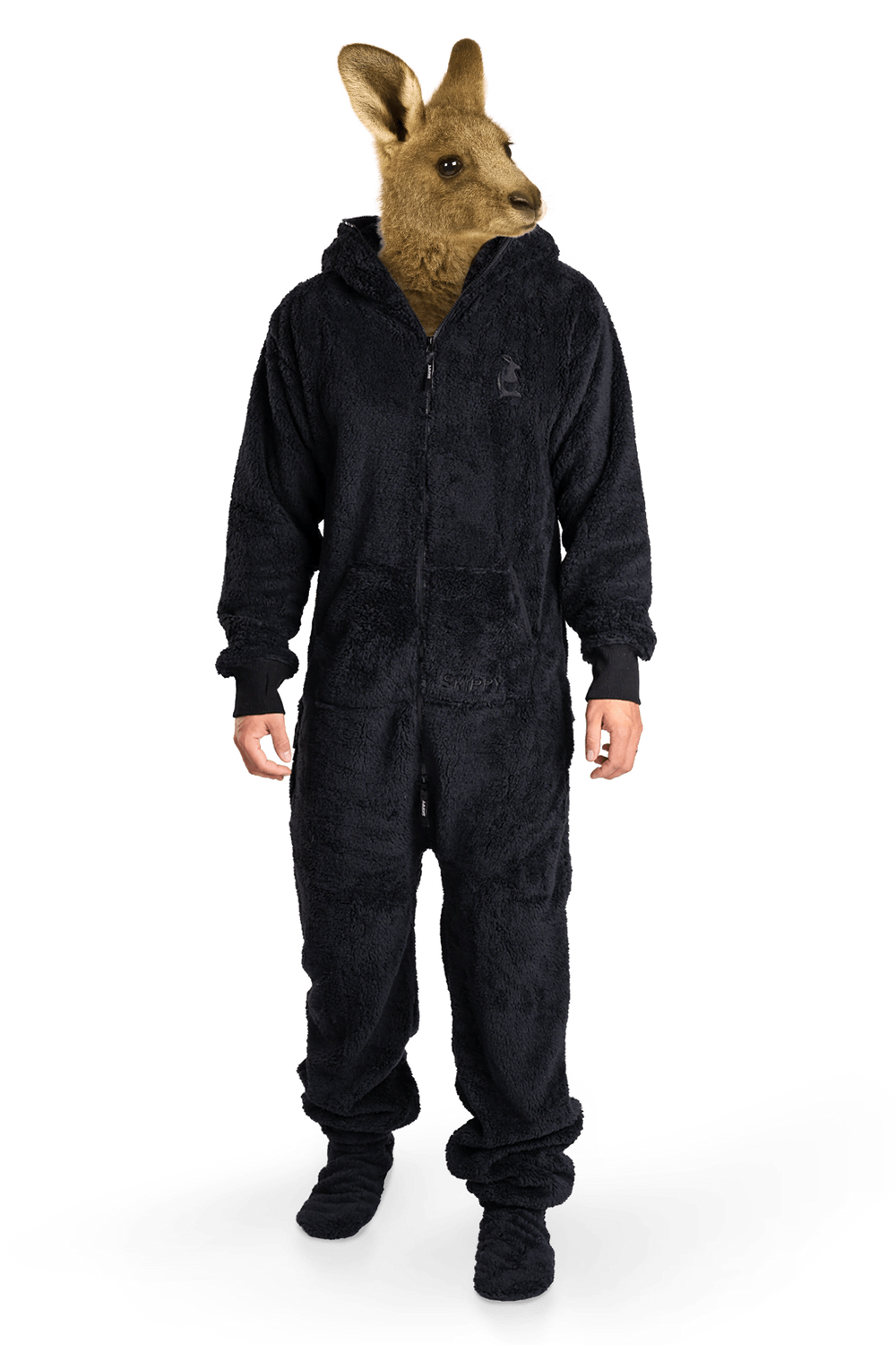 Onesie Teddy – Schwarz
