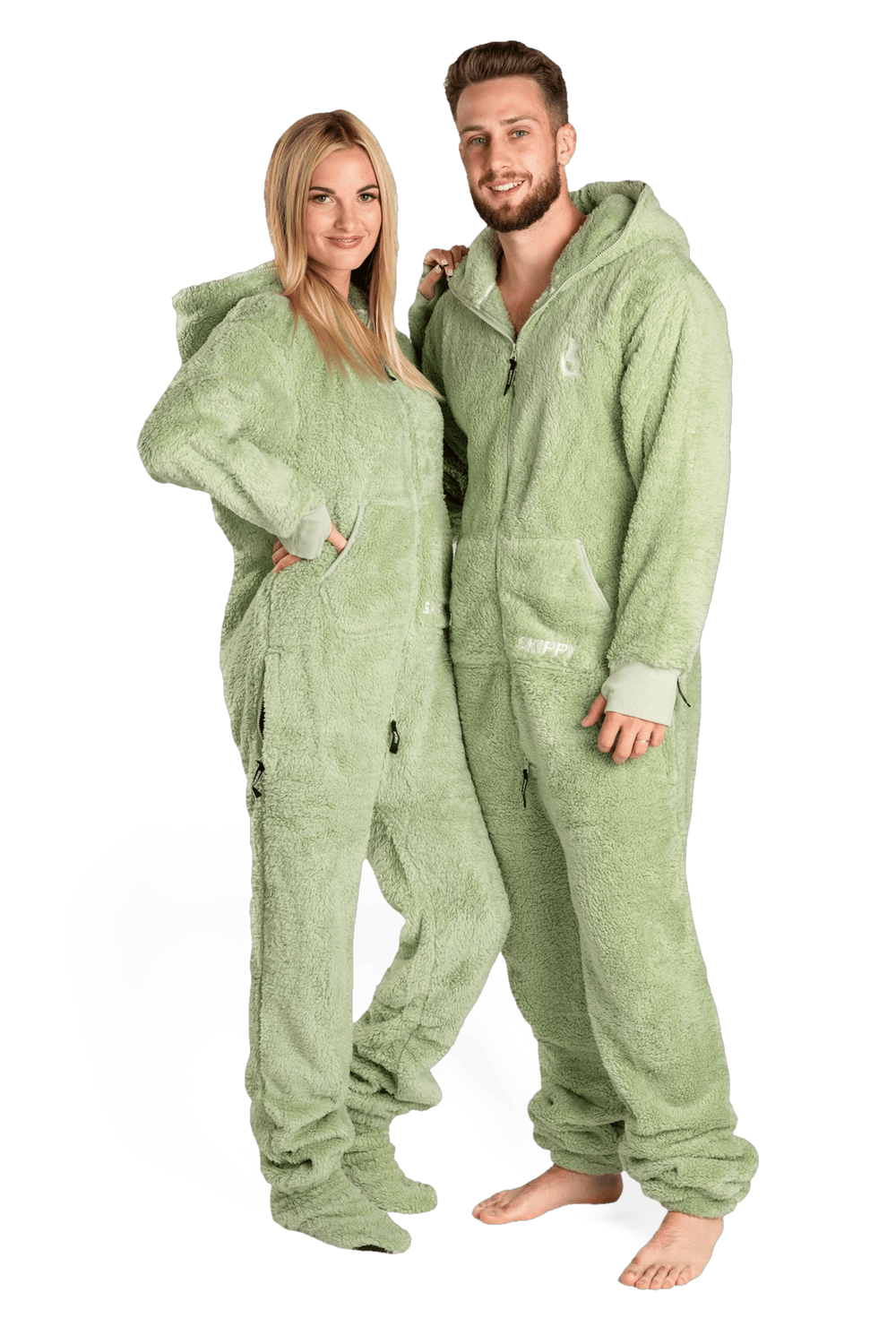 Onesie Teddy – dusty sage
