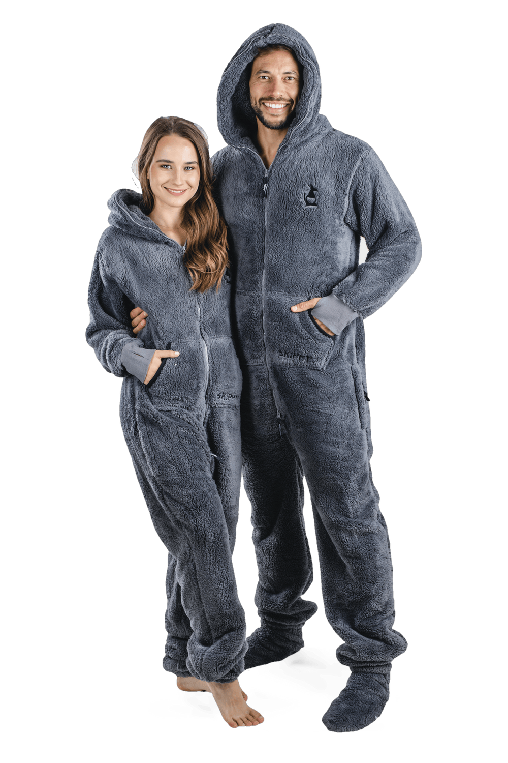 Onesie Teddy – grau