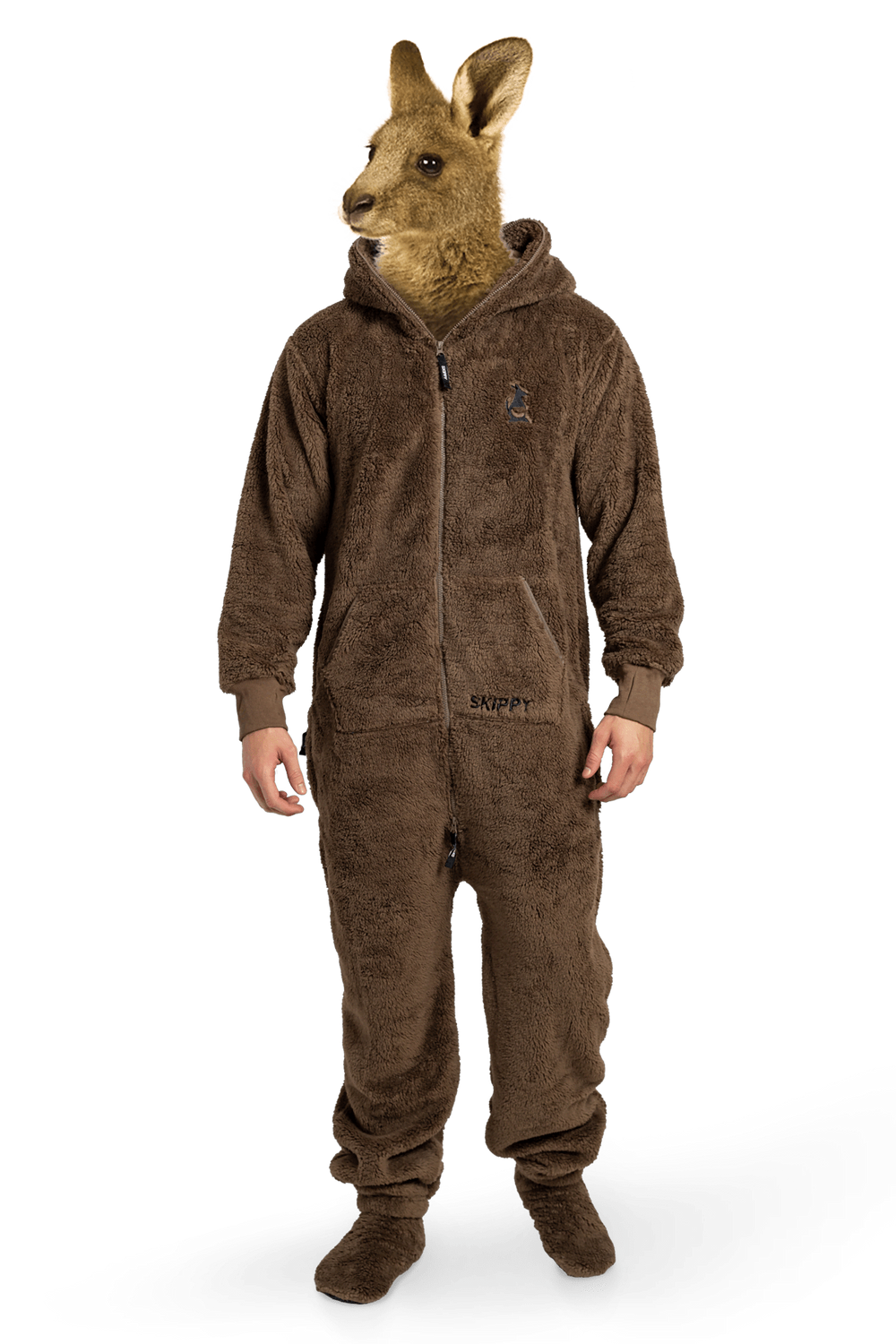 Onesie Teddy – dusty taupe