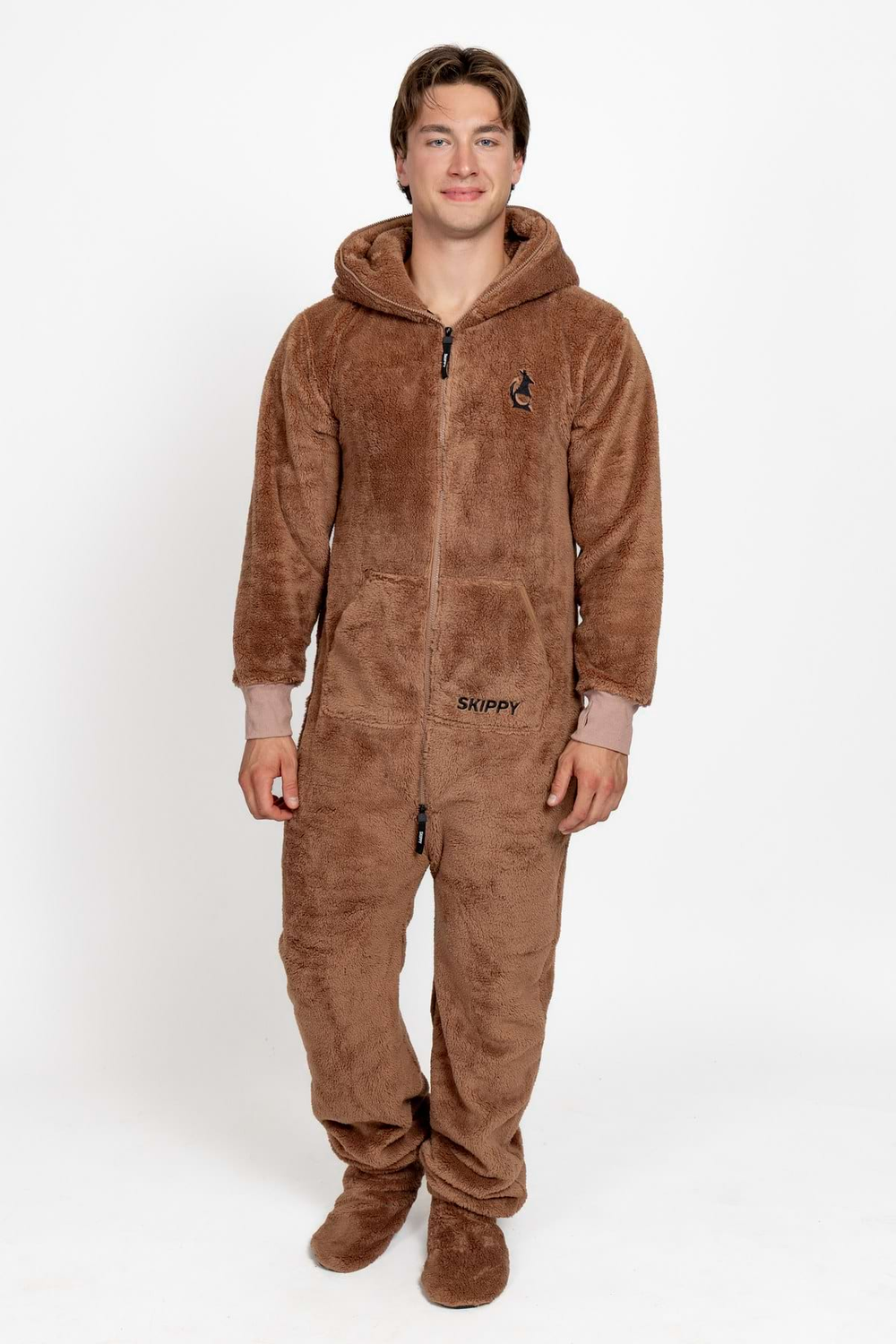 Onesie Teddy – dusty cocoa