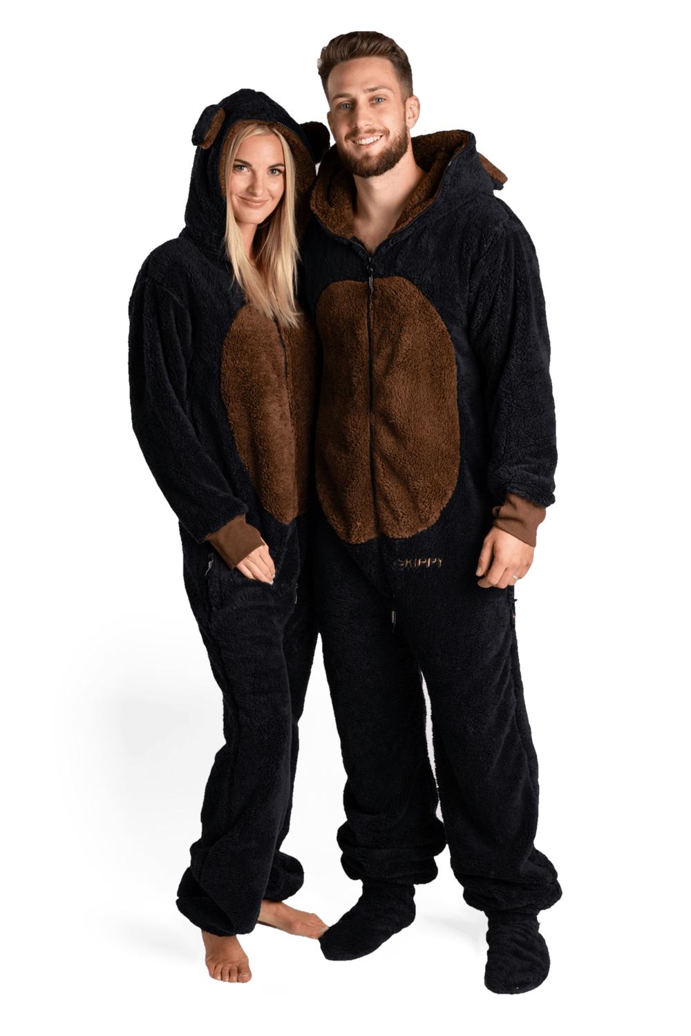 Onesie Teddy – Schwarzbär