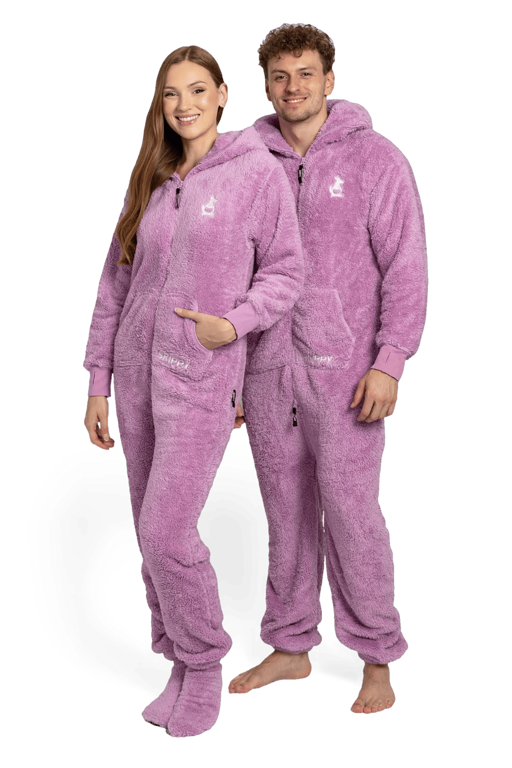 Onesie Teddy – dusty mauve