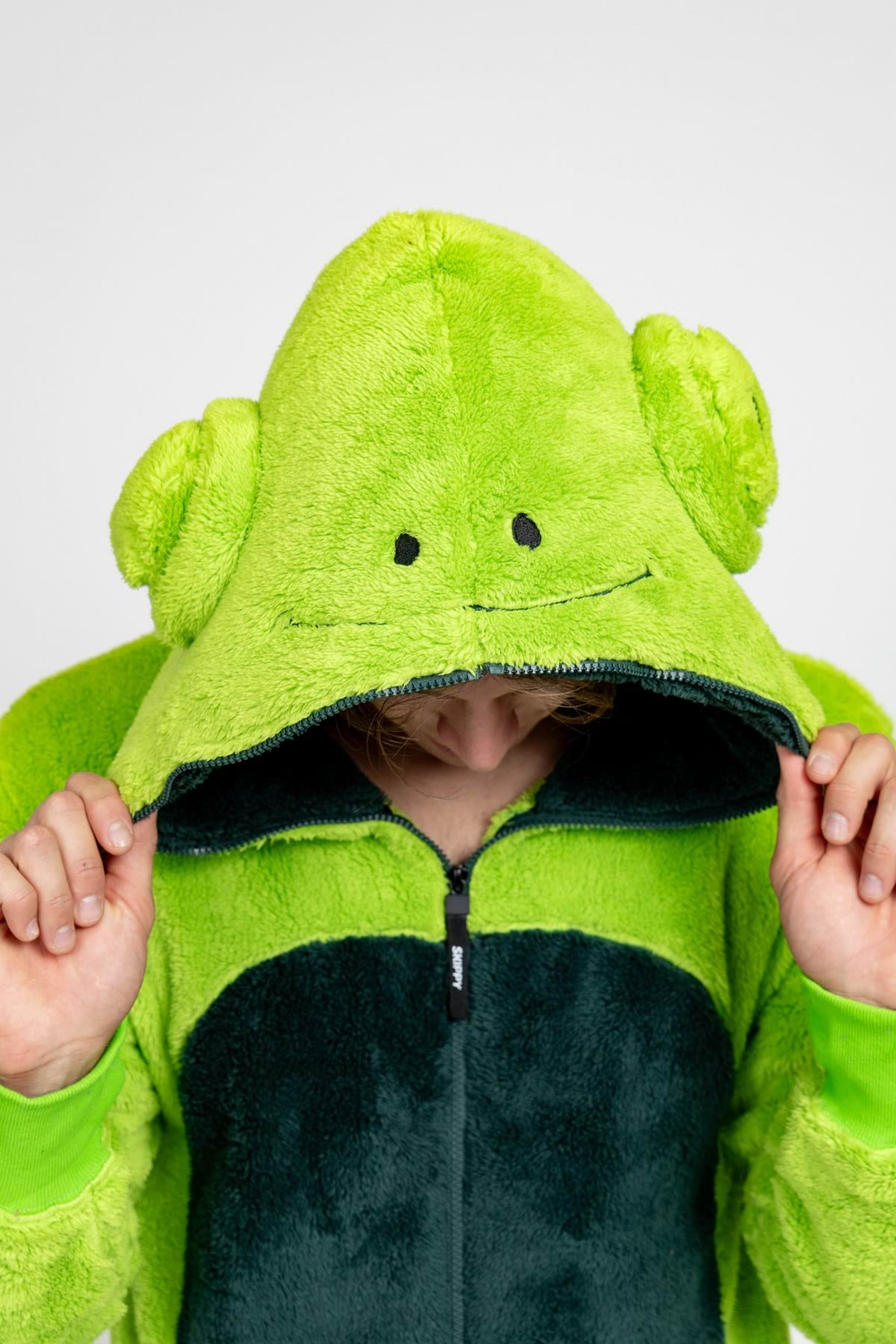 Onesie Teddy – Chamäleon