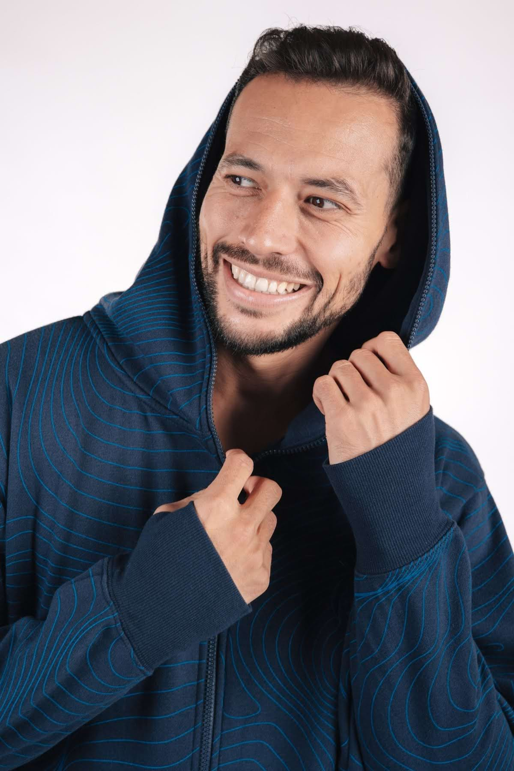 Onesie – Geometric navy