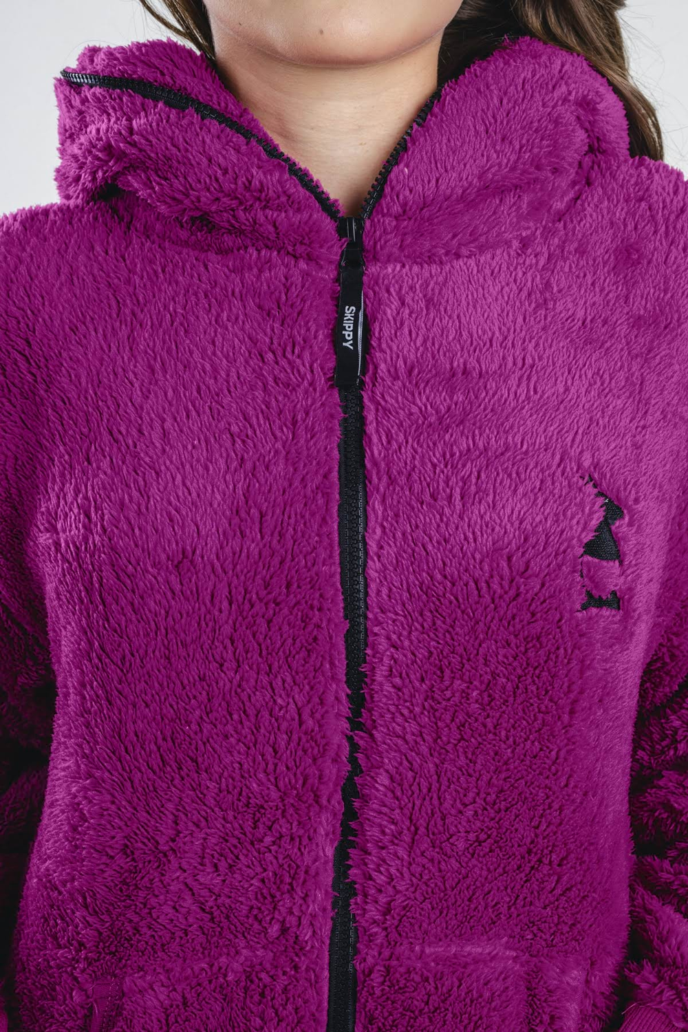 Onesie Teddy – plum