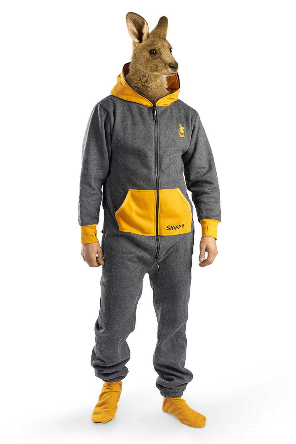 Onesie – grau golden Onesie – grau golden