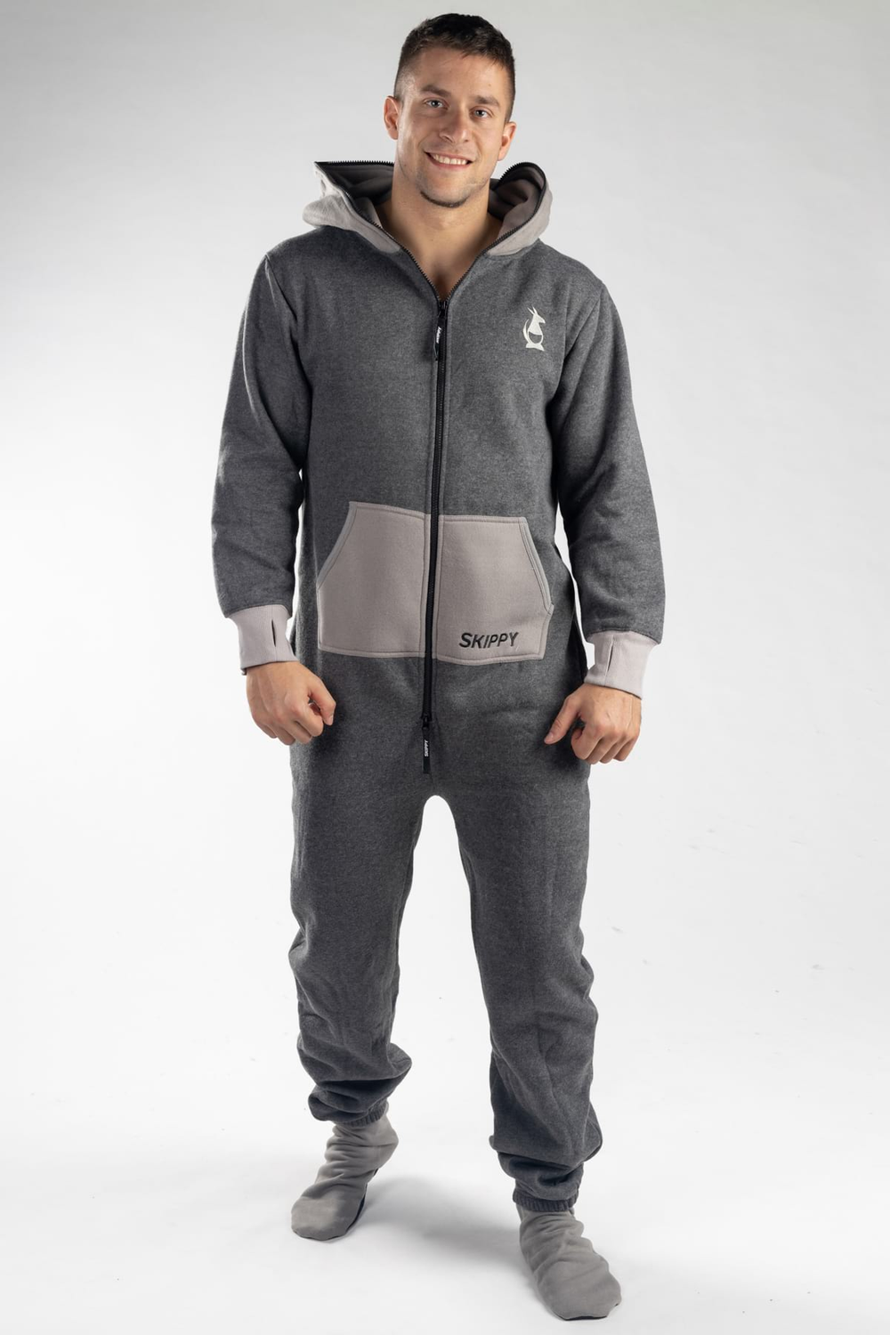 Onesie – grau silver