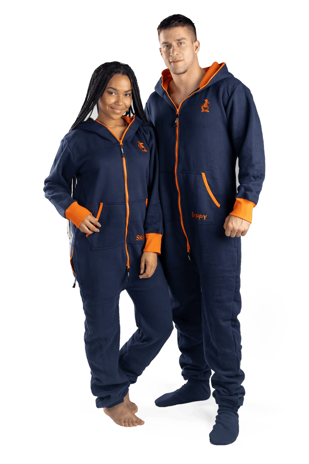 Onesie – navy orange