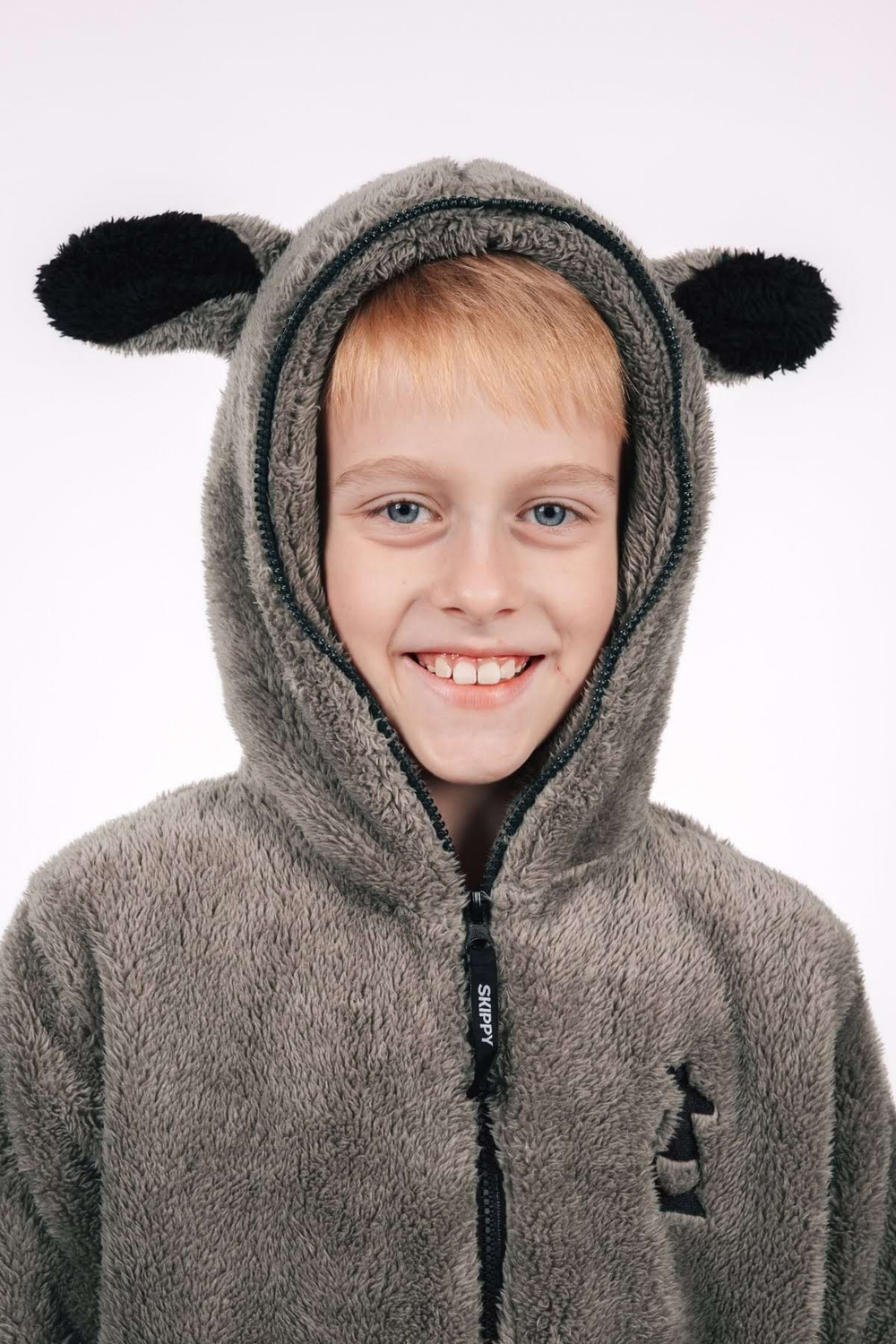 Kinder-Onesie Teddy – Wolf