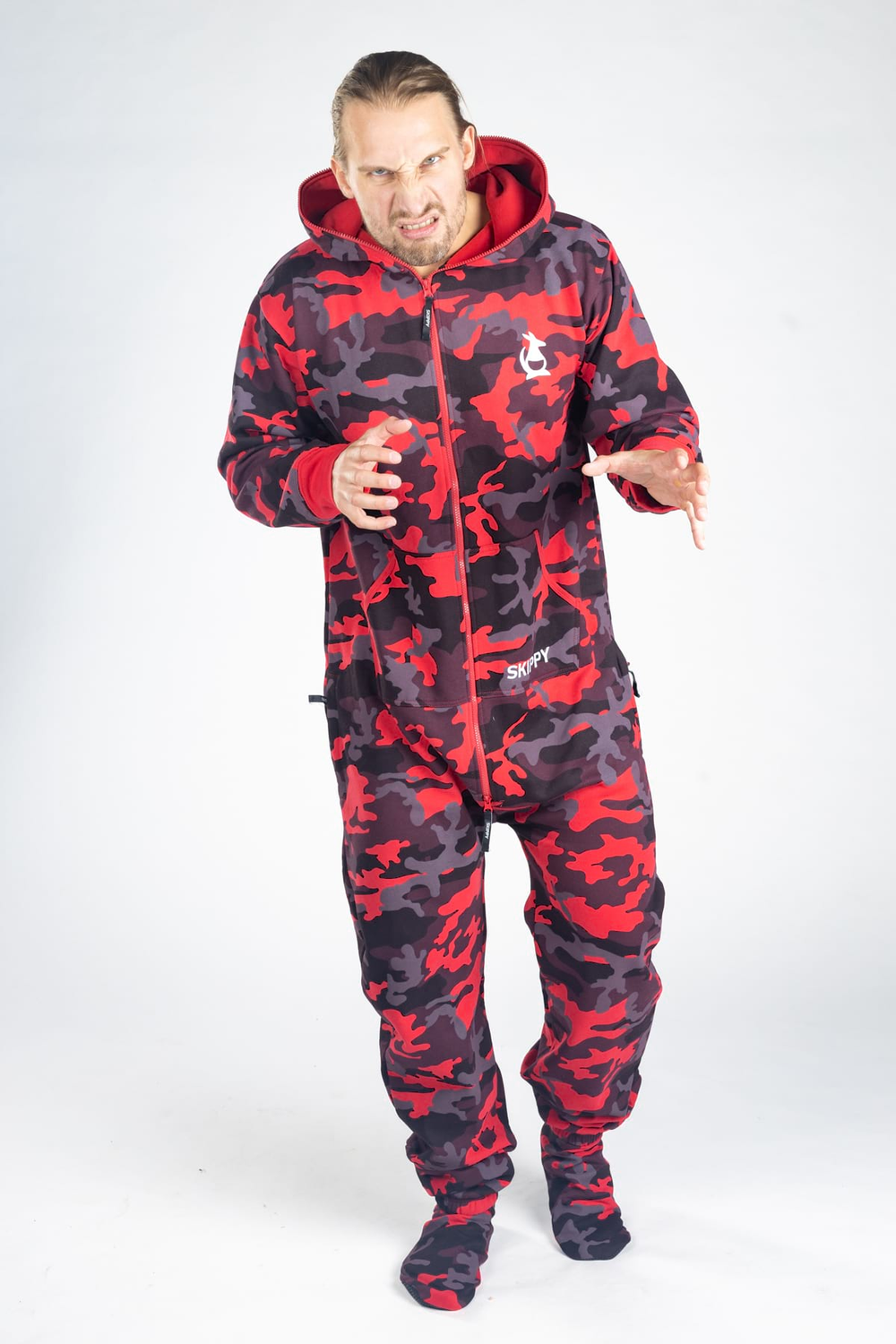 Onesie – Camo rot