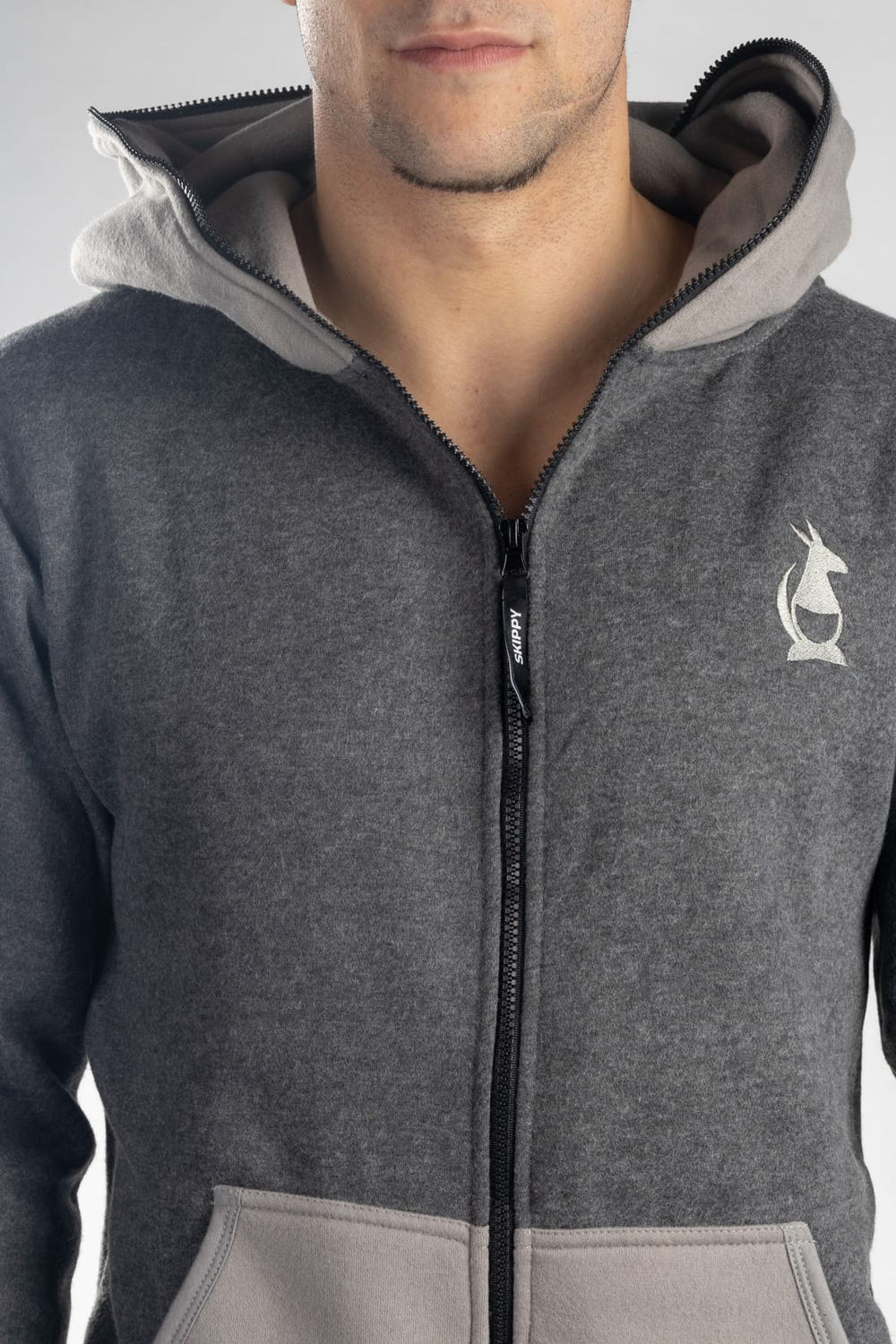 Onesie – grau silver