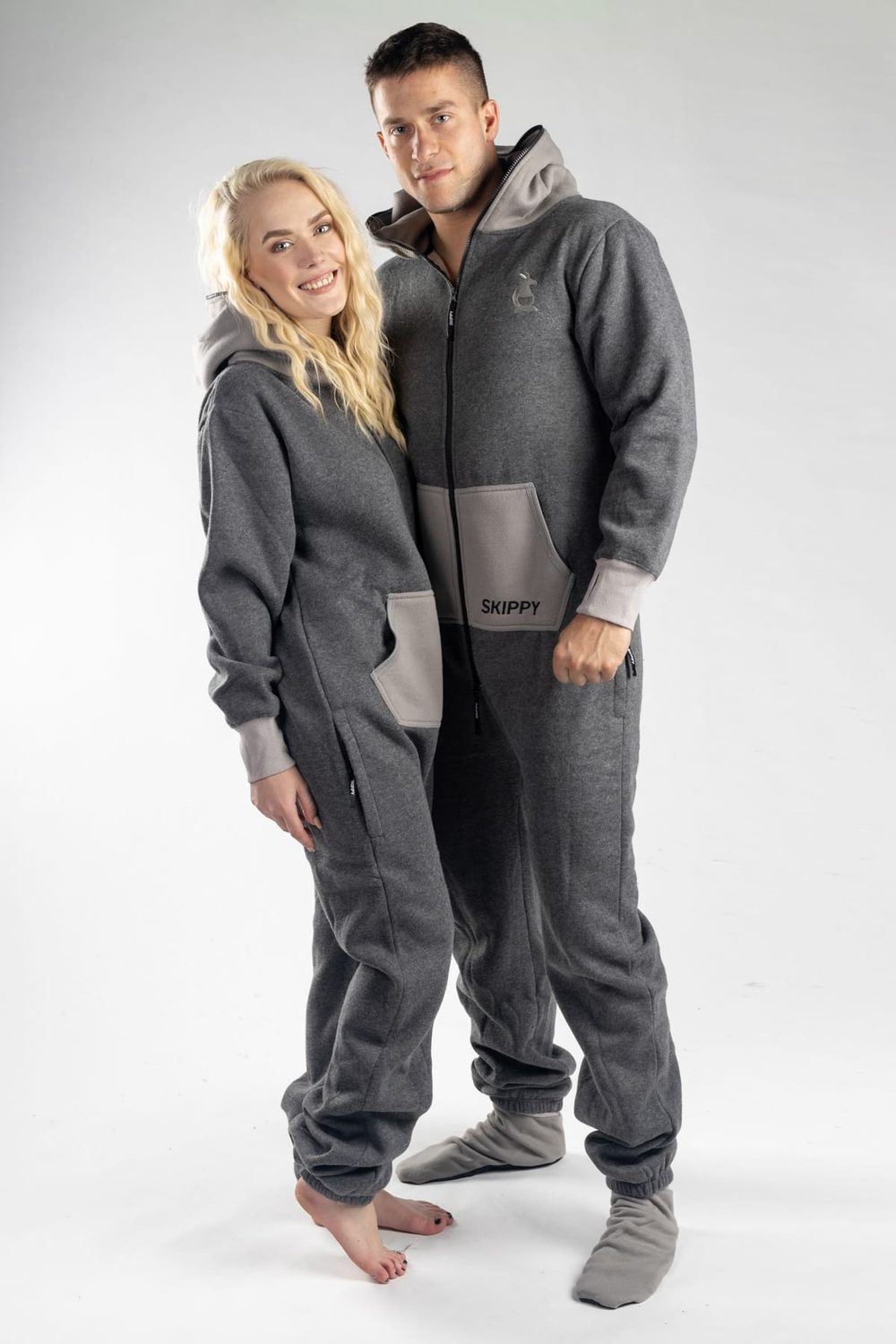 Onesie – grau silver