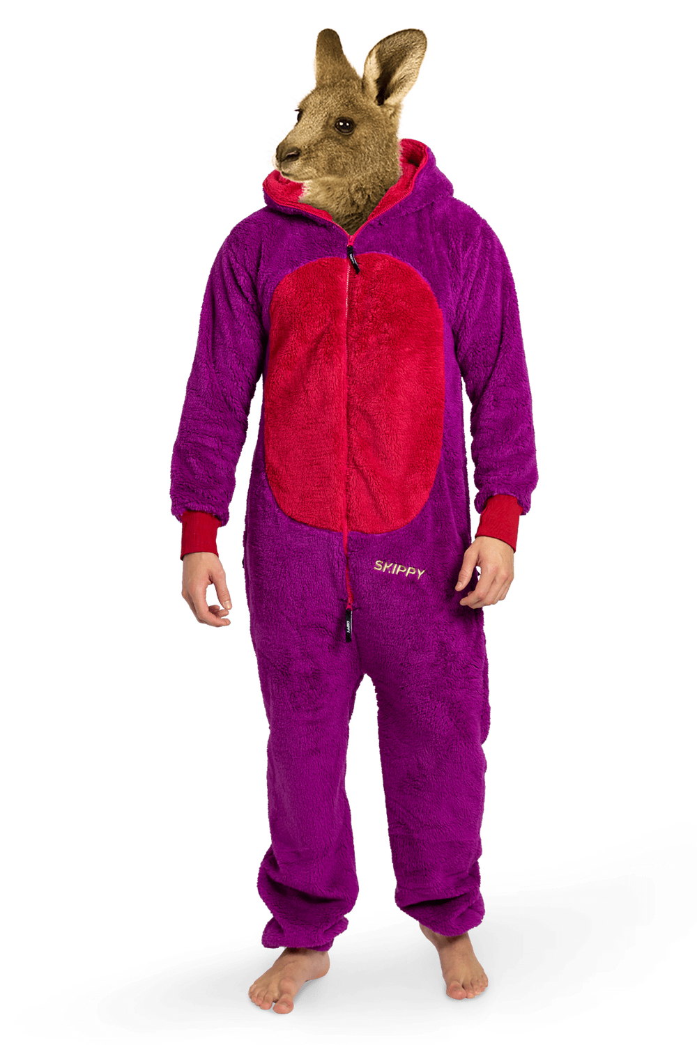 Onesie Teddy – Magic berry Drachen