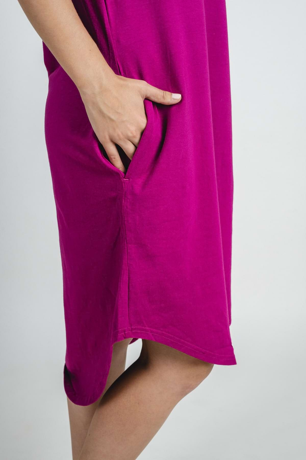 Damen-Nachthemd – merlot