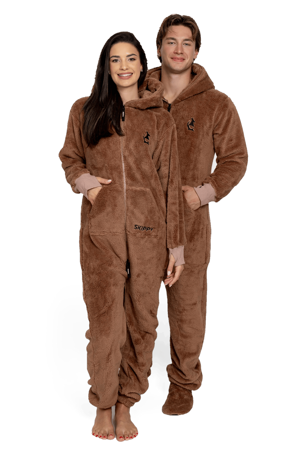 Onesie Teddy – dusty cocoa