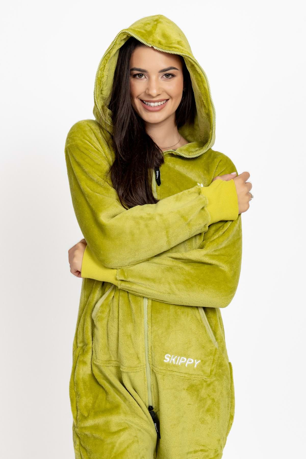 Onesie Velour – Wasabi
