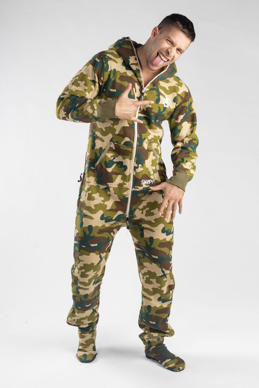 Onesie – Camo khaki