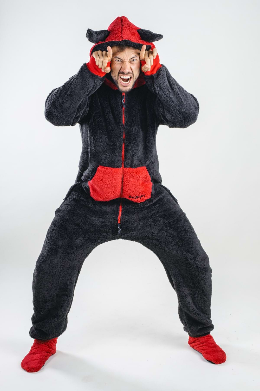Onesie Teddy – Teufel