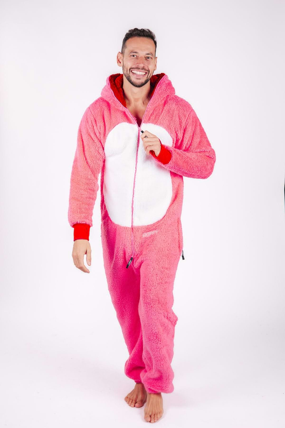 Onesie Teddy – Einhorn pink