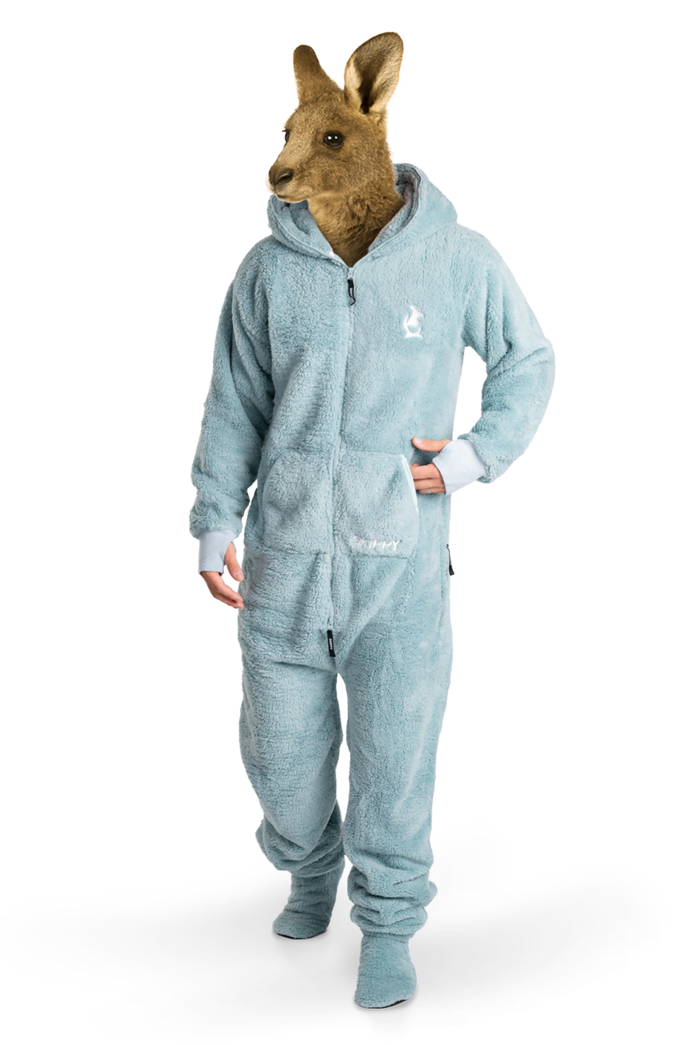 Onesie Teddy – dusty mint