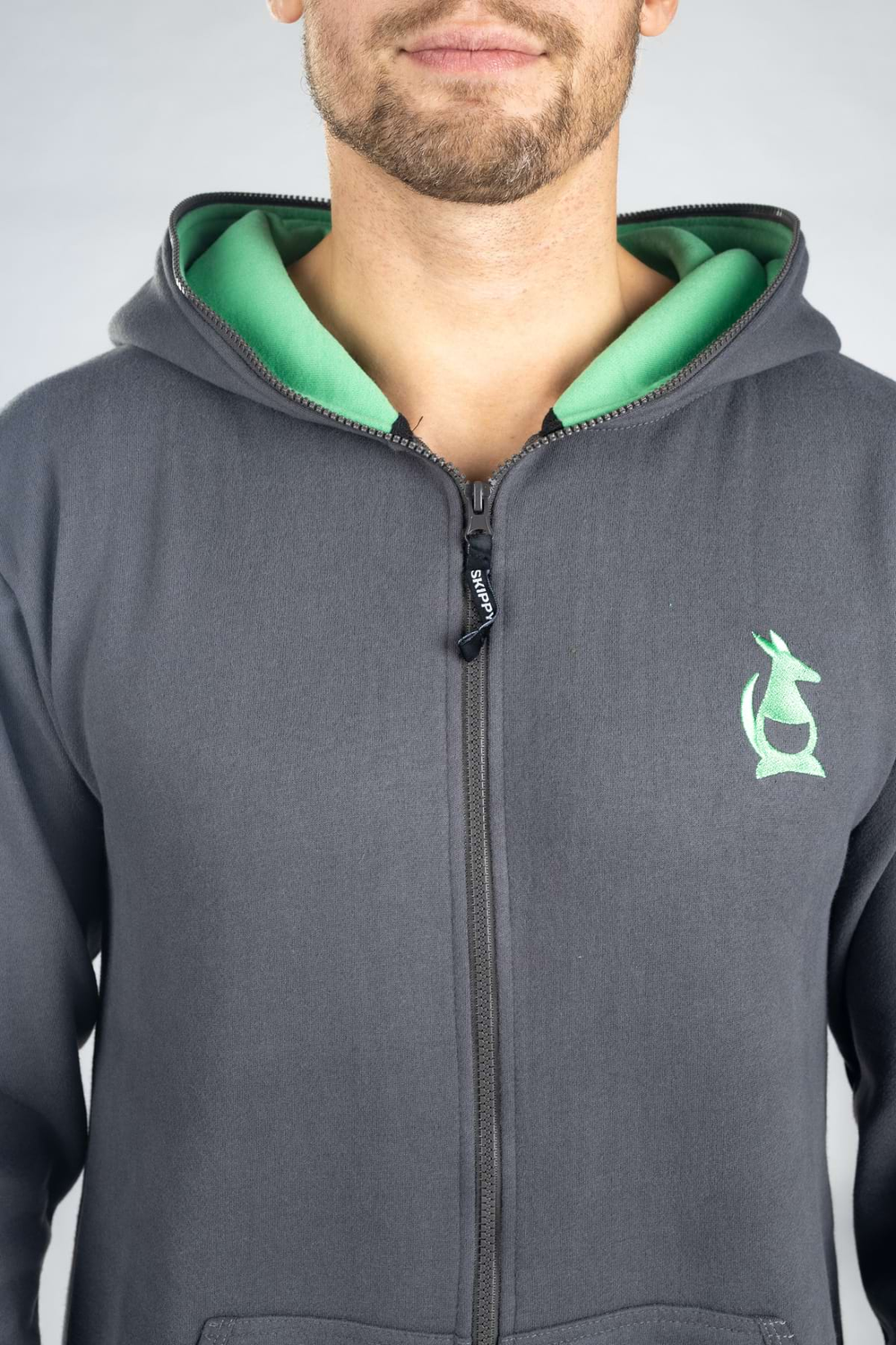 Onesie – grey mint