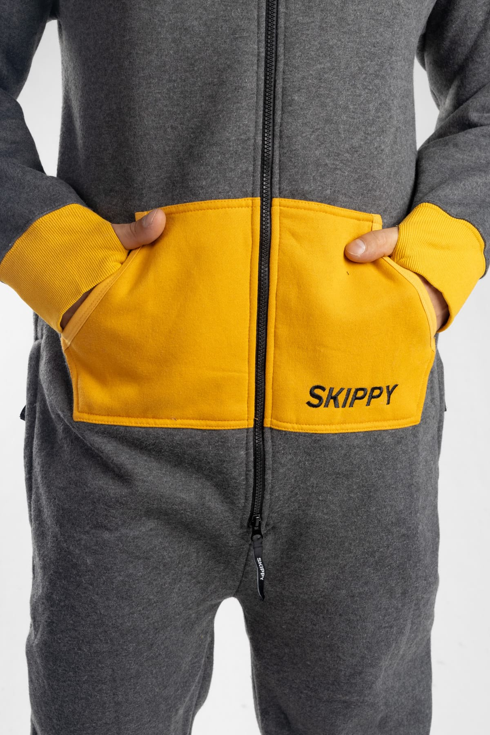 Onesie – grau golden