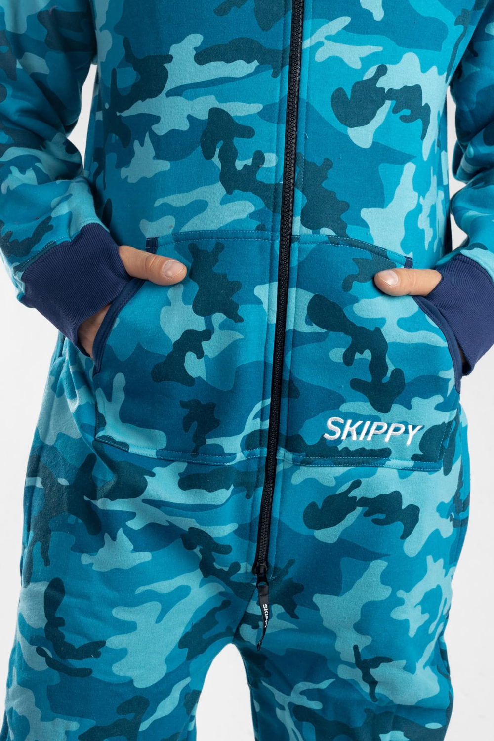 Onesie – Camo blau