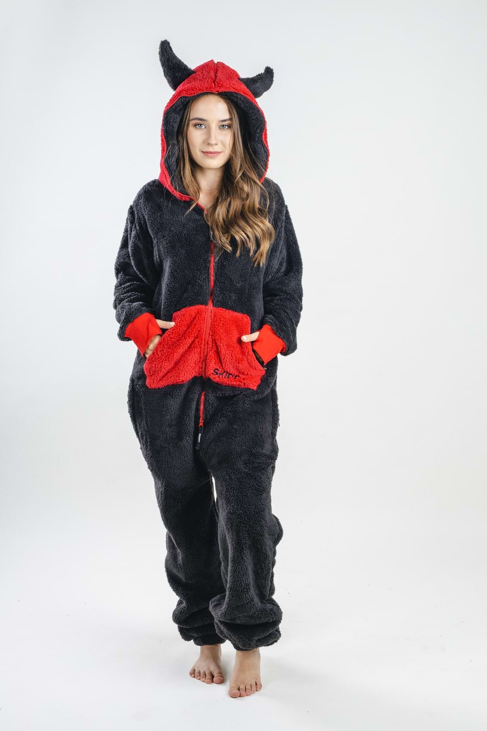 Onesie Teddy – Teufel