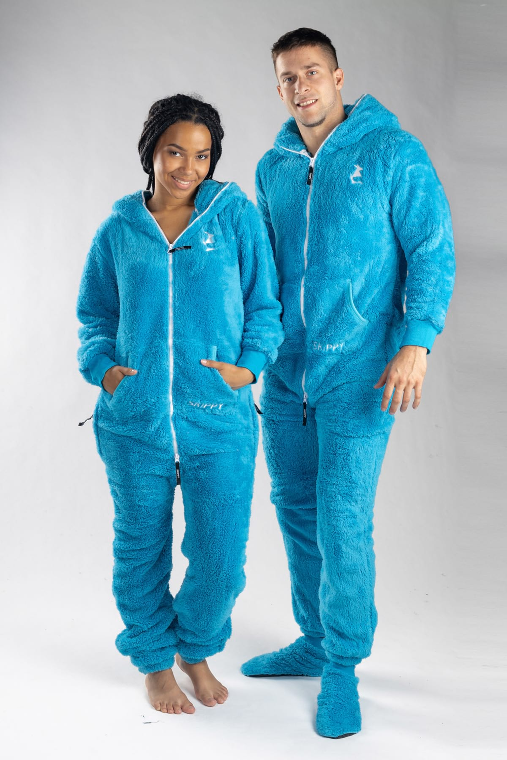 Onesie Teddy – blau