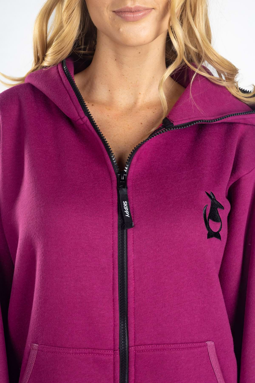 Onesie – Electric plum