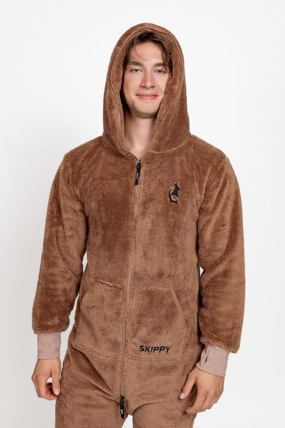 Onesie Teddy – dusty cocoa