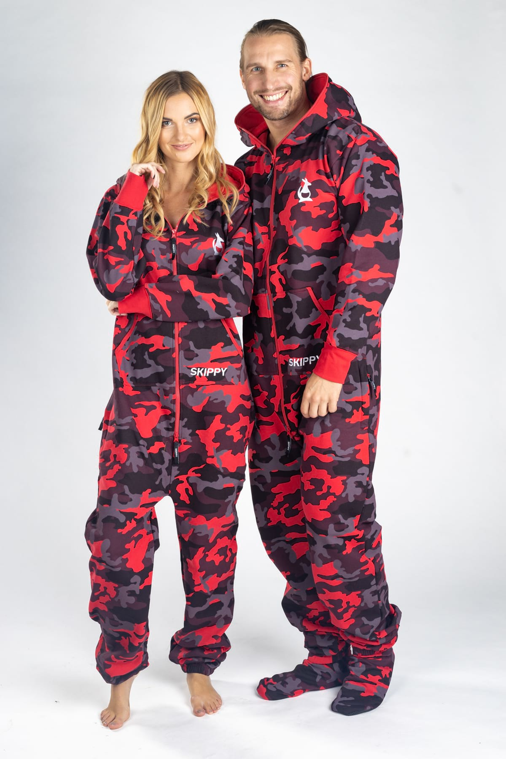 Onesie – Camo rot