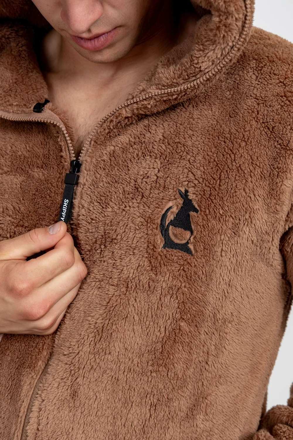 Onesie Teddy – dusty cocoa