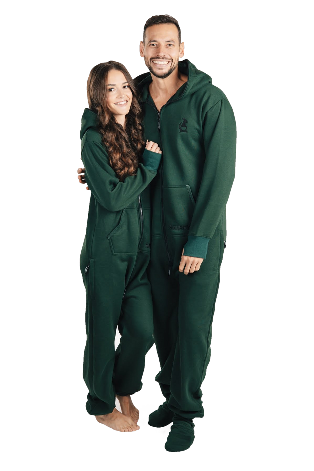 Onesie – dunkelgrün
