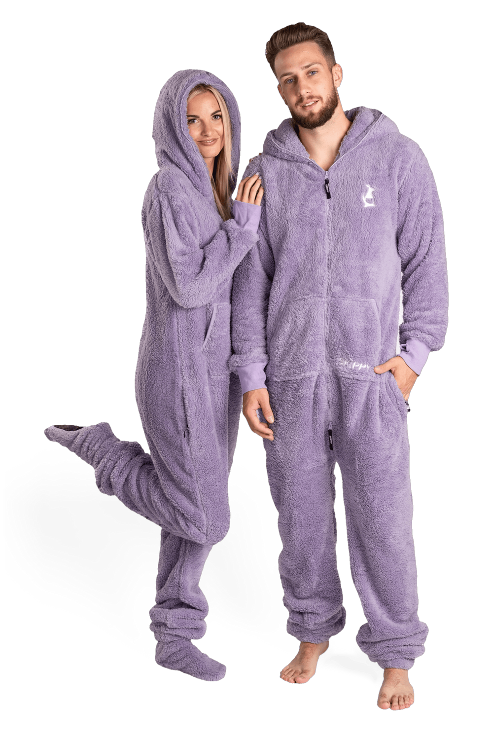 Onesie Teddy – dusty lilac