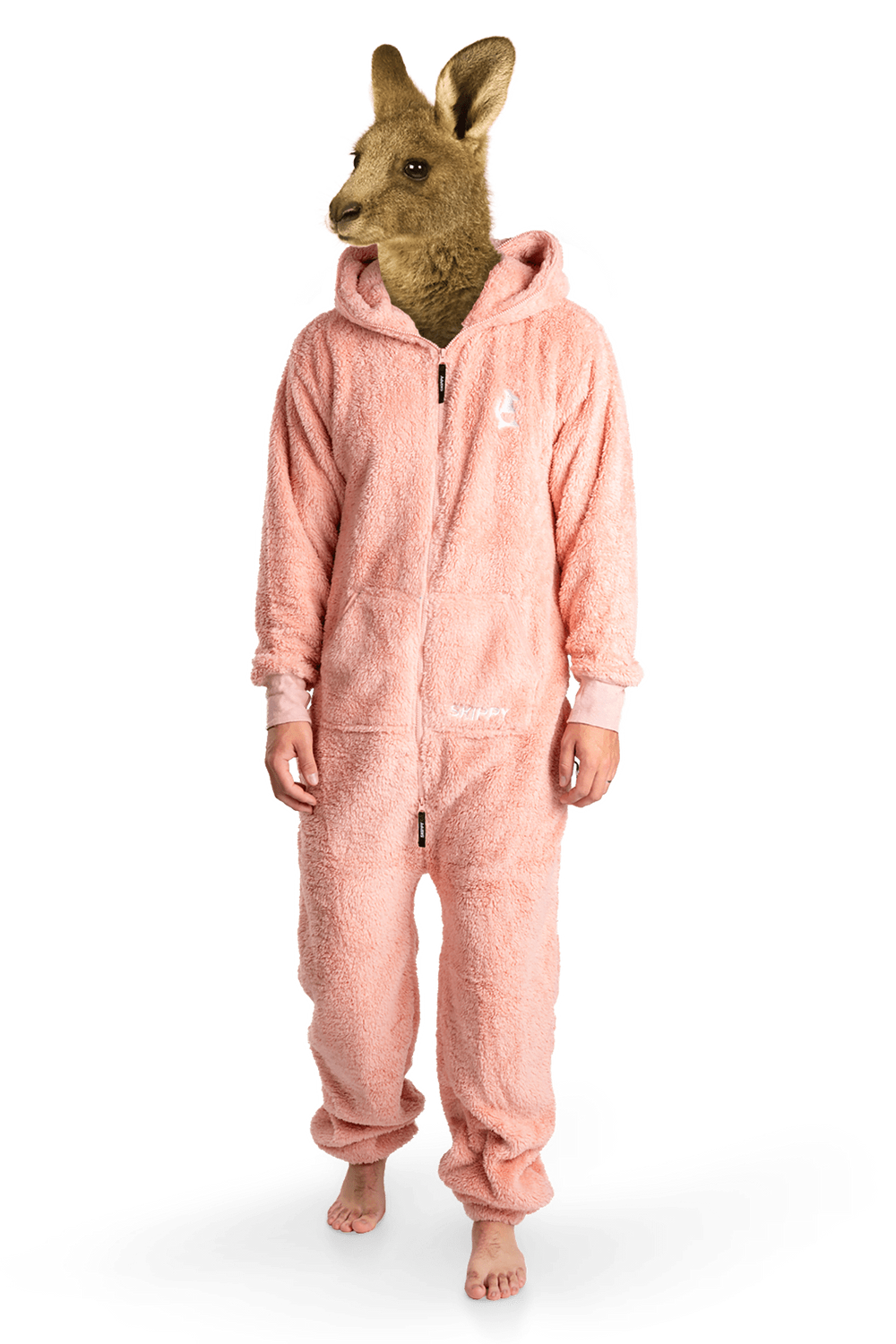 Onesie Teddy – dusty pink