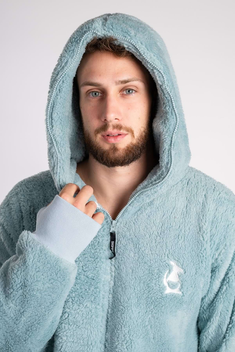 Onesie Teddy – dusty mint